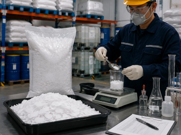 定西99%工业级氢氧化钠片碱